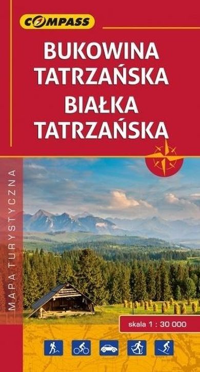 Bukowina. Białka Tatrzańska. Mapa turystyczna
