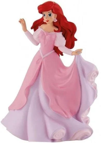 Bullyland, Disney, Ariel w różowej sukience, figurka