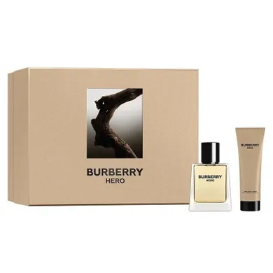 Burberry, Hero, zestaw woda toaletowa, spray, 50 ml + żel pod prysznic, 75 ml