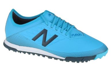 Buty piłkarskie męskie, turfy, niebieskie, New Balance Furon v5 Dispatch TF
