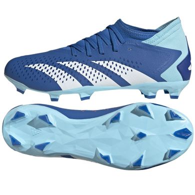 Buty piłkarskie, unisex, korki, niebieskie, Adidas Predator