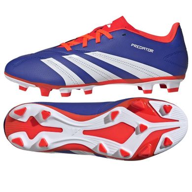 Buty piłkarskie, unisex, korki, niebieskie, Adidas Predator