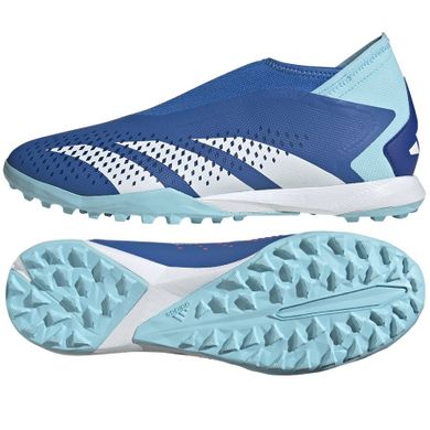 Buty piłkarskie, unisex, turfy, niebieskie, Adidas Predator