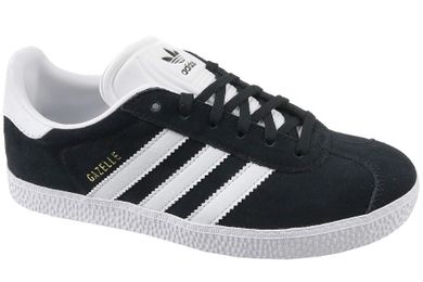 Buty sportowe chłopięce, czarne, Adidas Gazelle J