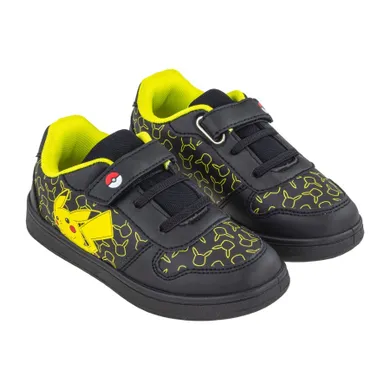 Buty sportowe chłopięce, czarne, Pokemon, Leomil