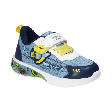 Buty sportowe chłopięce, niebieskie, American Club