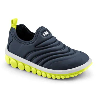 Buty sportowe chłopięce, slip on, granatowe, Bibi Shoes