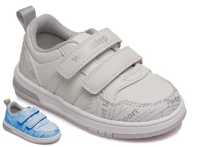 Buty sportowe chłopięce, zmieniające kolor, białe, Weestep