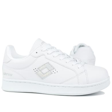 Buty sportowe damskie, białe, Lotto Jambol GC