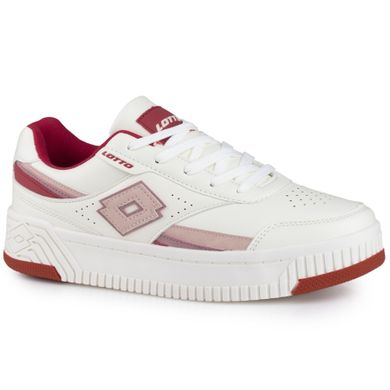Buty sportowe damskie, białe, Lotto Pinadee