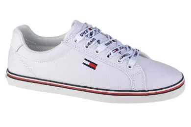 Buty sportowe damskie, białe, Tommy Hilfiger Jeans Wm Mono Sneaker
