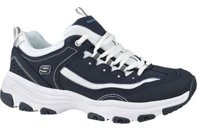 Buty sportowe damskie, biało-czarne, Skechers I-Conik