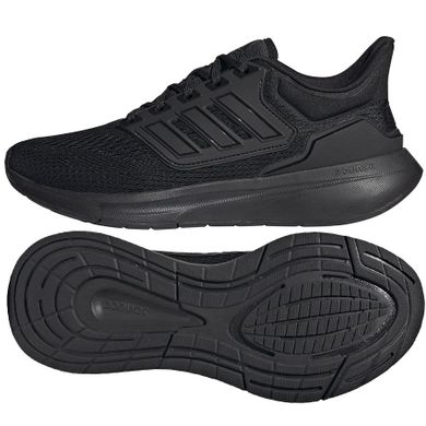 Buty sportowe damskie, czarne, Adidas EQ21 RUN W