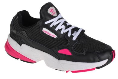 Buty sportowe damskie, czarne, Adidas Originals Falcon