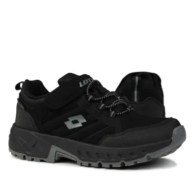 Buty sportowe damskie, czarne, Lotto Ketcham Low