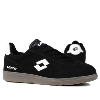 Buty sportowe damskie, czarne, Lotto Vintal