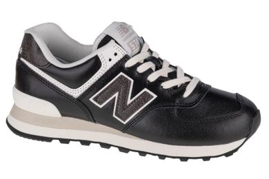 Buty sportowe damskie, czarne, New Balance WL574PL2