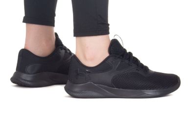 Buty sportowe damskie, czarne, Under Armour