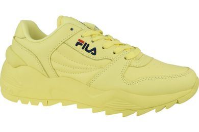 Buty sportowe damskie, żółte, Fila Orbit CMR Jogger L Low Wmn