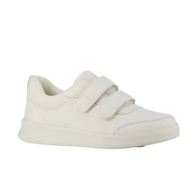 Buty sportowe dziecięce, białe, Cortina