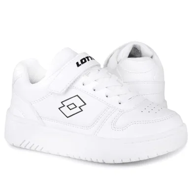 Buty sportowe dziecięce, białe, Lotto Groovn