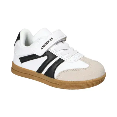 Buty sportowe dziecięce, białe, skórzana wkładka, American Club