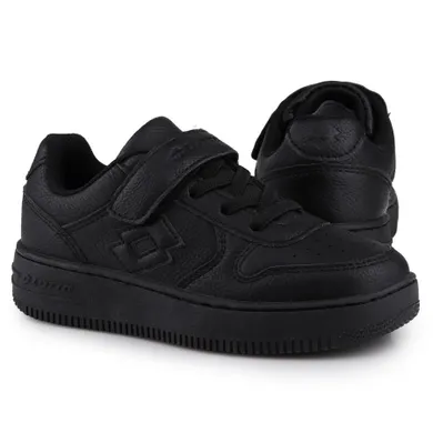 Buty sportowe dziecięce, czarne, Lotto