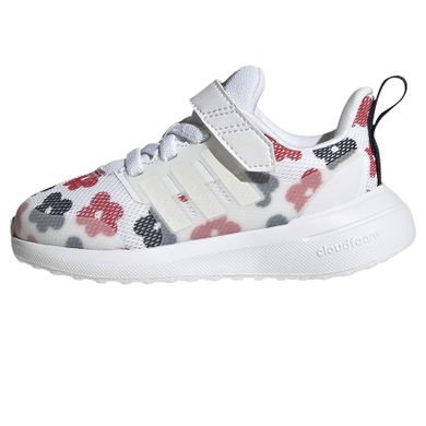 Buty sportowe dziewczęce, białe, Adidas FortaRun 2.0 EL K GZ9751