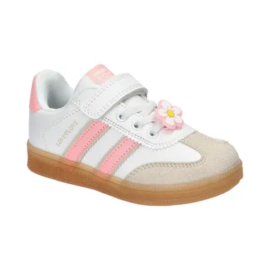 Buty sportowe dziewczęce, białe, American Club