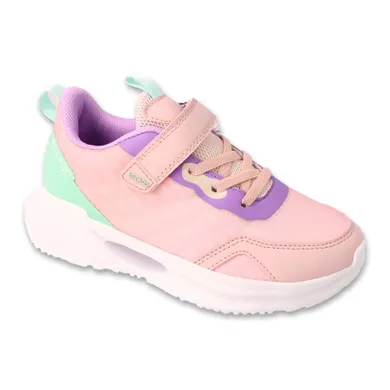 Buty sportowe dziewczęce, różowe, Befado