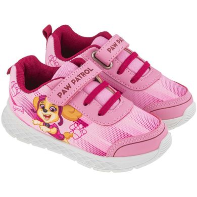 Buty sportowe dziewczęce, różowe, Psi Patrol, Leomil