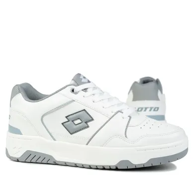 Buty sportowe męskie, białe, Lotto Boxscore