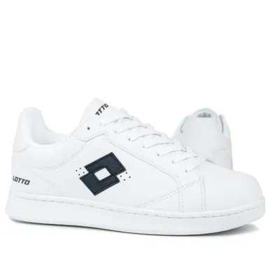 Buty sportowe męskie, białe, Lotto Jambol
