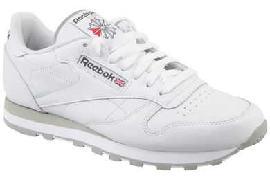 Buty sportowe męskie, białe, Reebok Classic Lthr