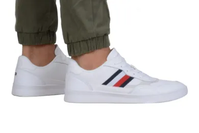 Buty sportowe męskie, białe, Tommy Hilfiger