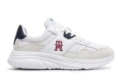 Buty sportowe męskie, białe, Tommy Hilfiger