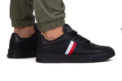 Buty sportowe męskie, czarne, Tommy Hilfiger