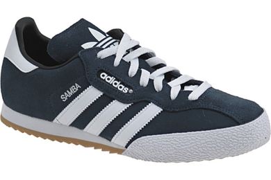 Buty sportowe męskie, granatowe, Adidas Samba Super Suede