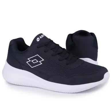 Buty sportowe męskie, niebieskie, Lotto Connect