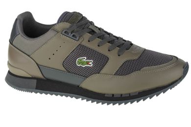 Buty sportowe męskie, zielone, Lacoste Partner Piste 0721 1 SMA