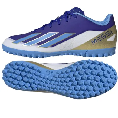 Buty sportowe, unisex, niebieskie, Adidas X Crazyfast Club Messi