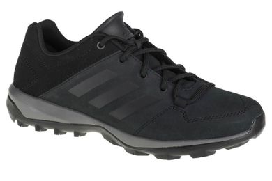 Buty trekkingowe męskie, czarne, Adidas Daroga Plus Lea