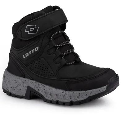Buty zimowe chłopięce, czarne, Lotto