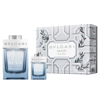 Bvlgari, Man Glacial Essence, zestaw woda perfumowana, spray, 100 ml + woda perfumowana, spray, 15 ml