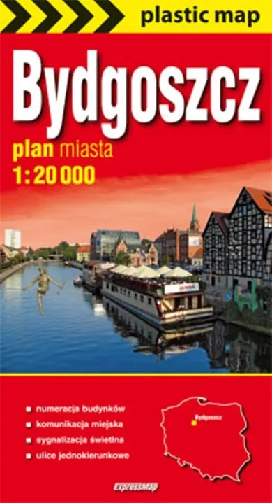 Bydgoszcz. Foliowany plan miasta 1:26 000