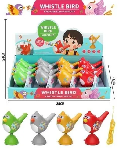 Cabotoys, gwizdek ptaszek na wodę, 1 szt.