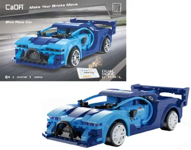 Cada, Blue Race Car dual mode contro, pojazd, 325 elementów