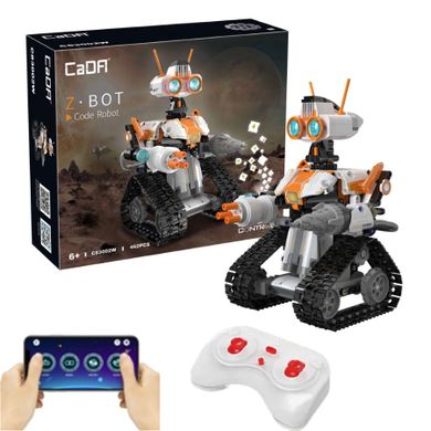 Cada, Z.BOT Code Robot, klocki konstrukcyjne, robot zdalnie sterowany, 462 elementy