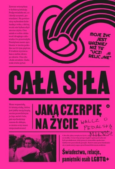 Cała siła, jaką czerpię na życie. Świadectwa, relacje, pamiętniki osób LBGTQ+ w Polsce