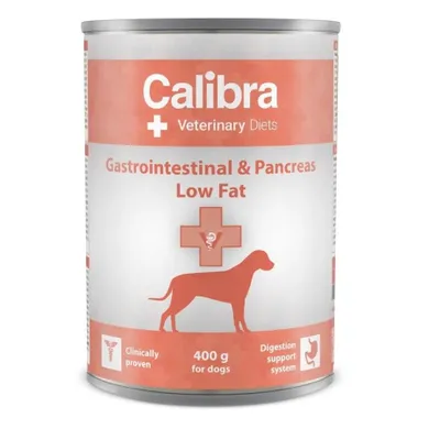 Calibra, Veterinary Diet Dog, Gastrointestinal Low Fat, karma dla psa, 400g